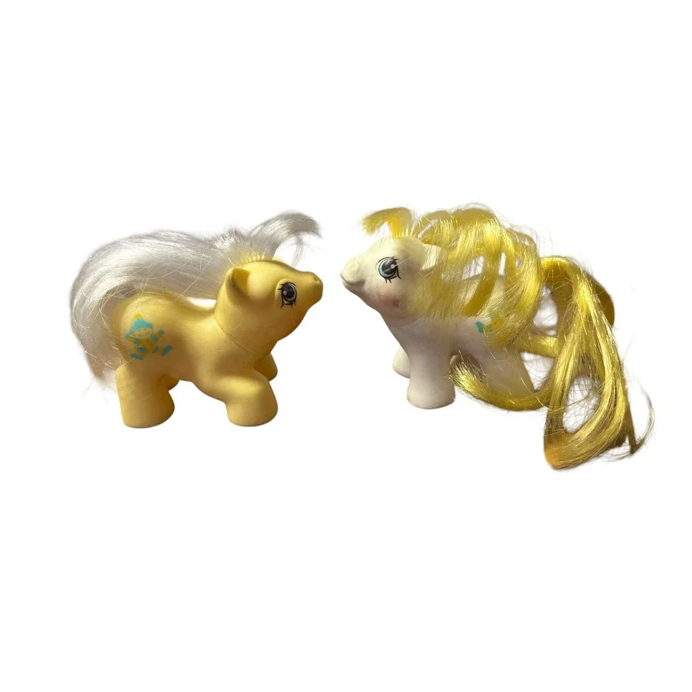 Vintage My Little Pony G1 1987 Baby Dangles & Baby Tiddly-Winks First Tooth Set